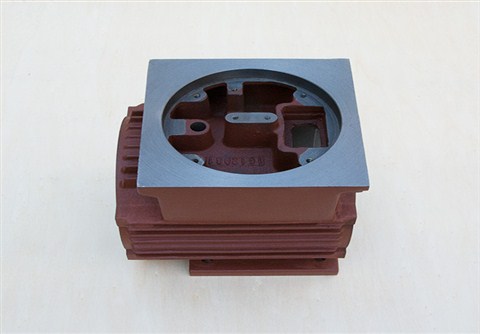 铸铁电机壳防爆电机80顶机机座外壳 铸铁电机壳防爆电机80顶机机座外壳