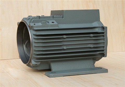 铸铁电机壳高能效电机112顶机机座外壳