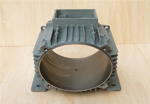 铸铁电机壳高能效电机112顶机机座外壳