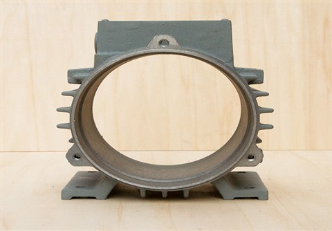 铸铁电机壳常规电机71顶机机座外壳